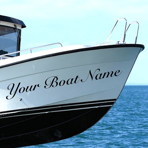 Personalised boat name - boat,