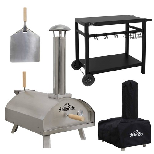 Wood fired pizza oven - wood-fired,