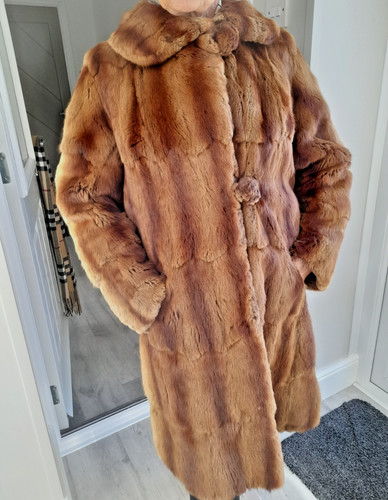 Ladies real fur coat - , 12