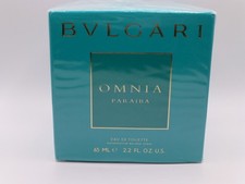 Bvlgari OMNIA PARAIBA Eau de Toilette Spray 65ml - New Sealed/Cellophane Loose