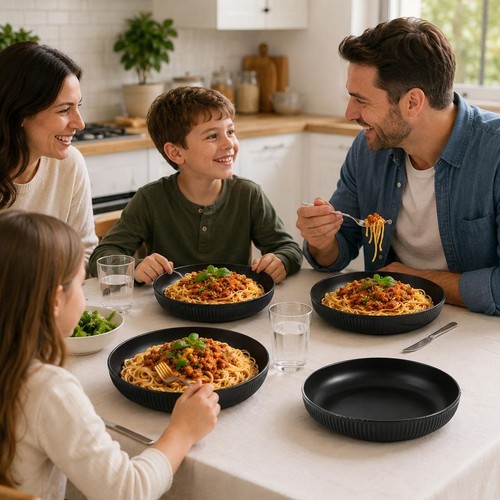 Set unbreakable pasta bowls - set,
