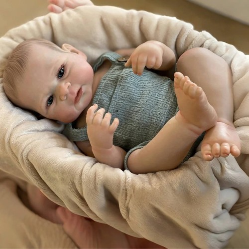 Reborn baby boy doll full - boy,
