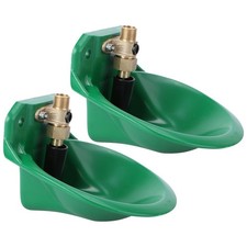  2 Pcs Water Feeder for Sheep Automatic Waterer Goats Drinking Bowl