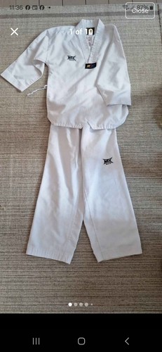 Taekwondo uniform suit white - taekwondo,