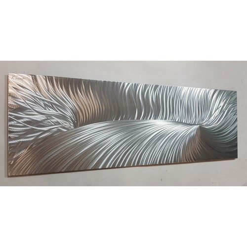 Modern abstract metal wall art