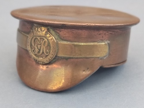 Ww1 trench art snuff box - ww1,