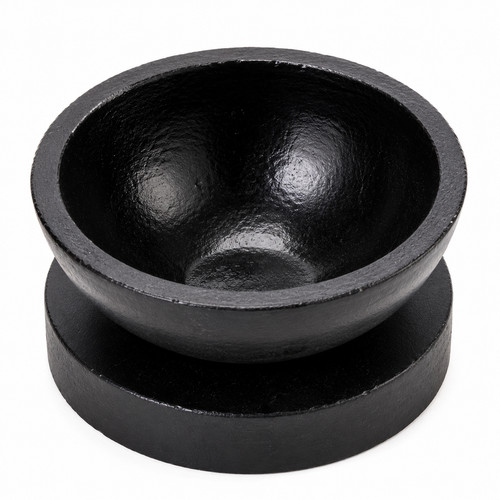 Jewellers pitch bowl with - pitch,