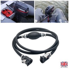 Fuel Line Hose Boat Engine Petrol Tank Connector Fit For Yamaha Mariner Outboard