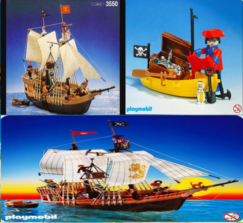 Playmobil pirate ship - pirate,