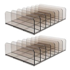  2 Pcs Banknote Storage Box Cash Tray Budgeting Coin Trays for Rolled Coins