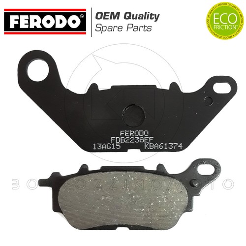 Front brake pads - front, ferodo
