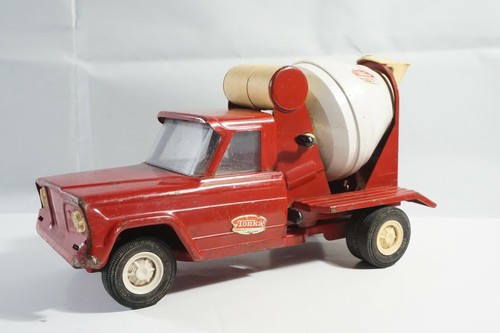 Tonka red jeep - tonka, dumping