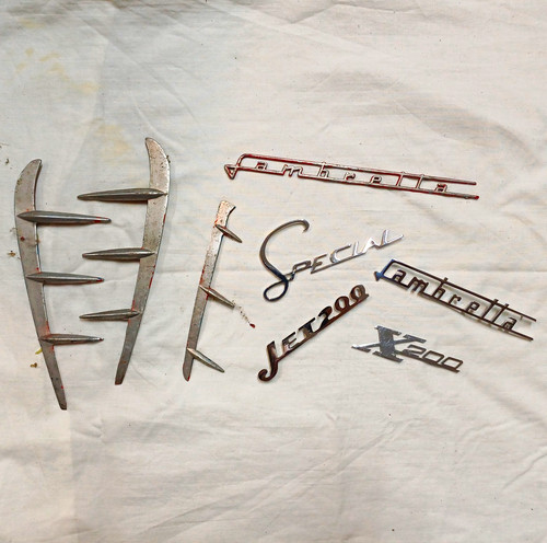 Lambretta panel badges - panel,