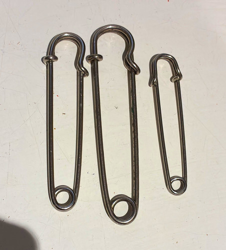 Vintage metal kilt - vintage, pins