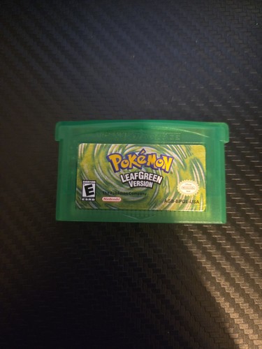 Gameboy advance pokemon leaf - gameboy,