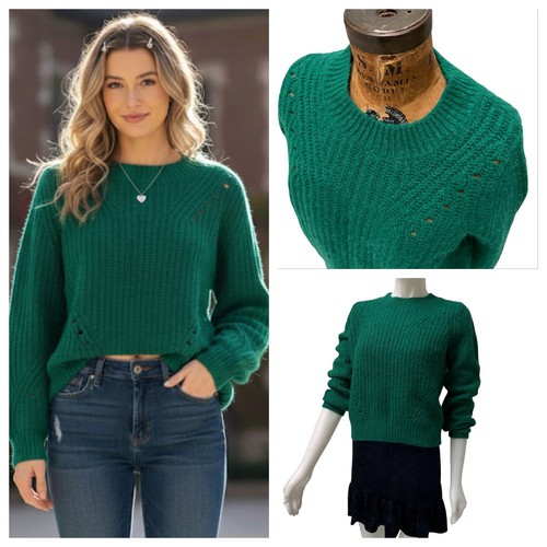 Chunky knit green - chunky,