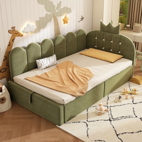 3ft single upholstered daybed - single,