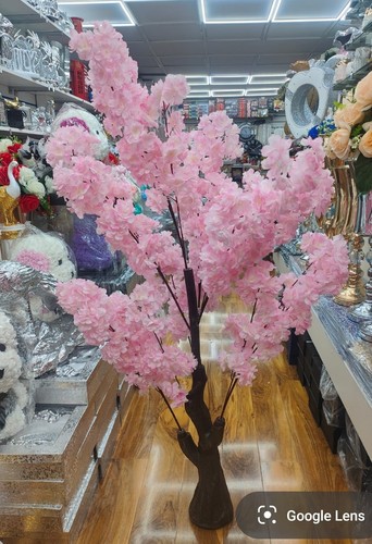 Artificial pink white cherry - pink,