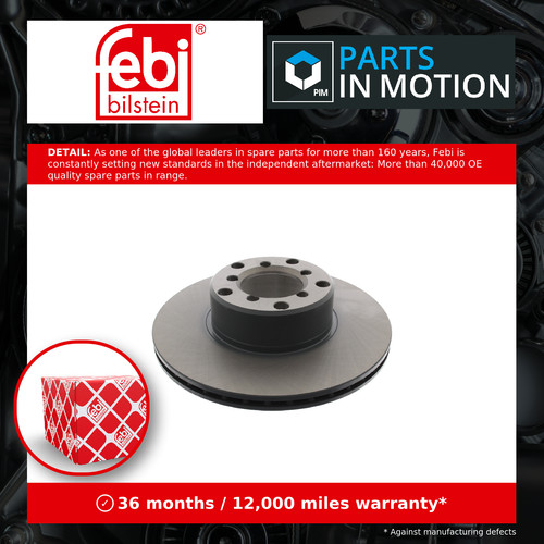 Brake discs pair - 2x, vented