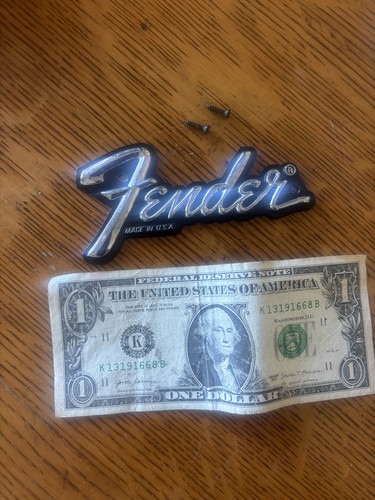 Vintage usa fender amp logo - vintage,