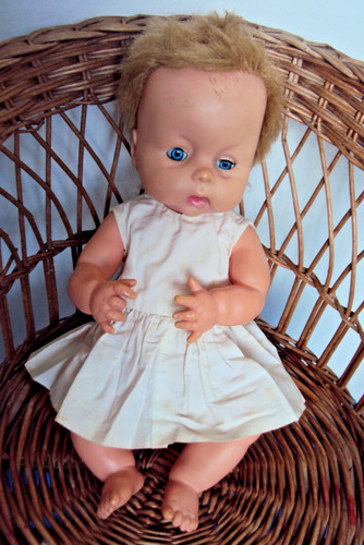 Vintage doll chiltern babykins - doll,