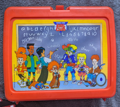 Burger king kids club 90s - kids,
