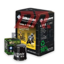 Kawasaki Z250 A 78 79 80 Silkolene Comp 4 10W40 and Oil Filter