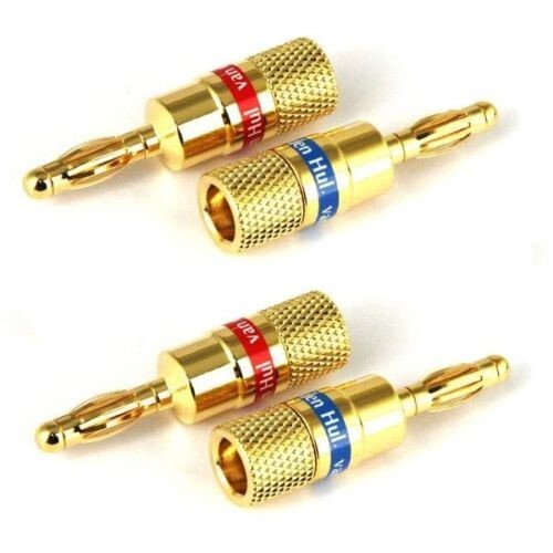 Van den hul 4mm banana - d.i.y,