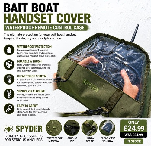 Fishing bait boat handset - bait,