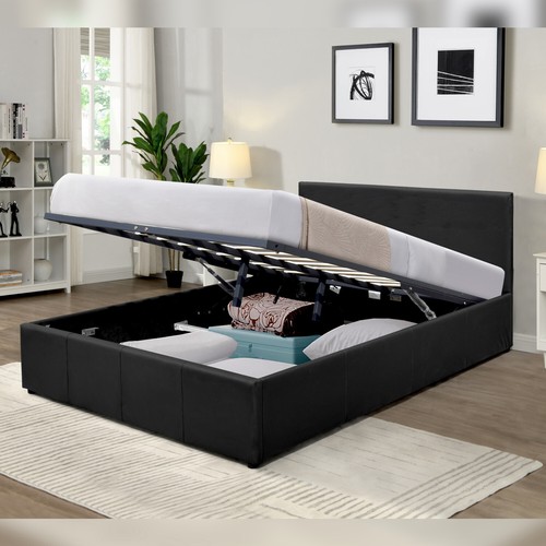 Storage ottoman bed - storage,