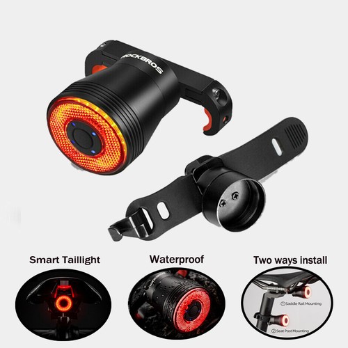 Rockbros bike taillights smart - rockbros,