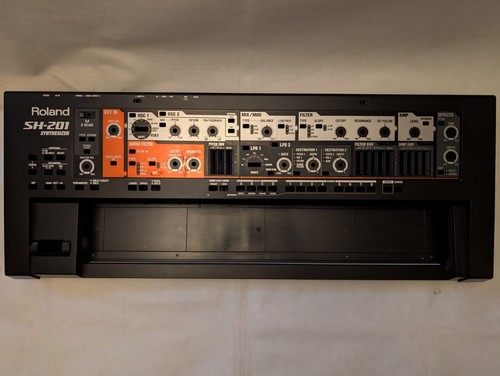 Roland sh201 synthesizer - roland, front