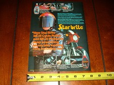KAWASAKI Z1R STARBRITE  ***ORIGINAL AD*** KZ1000   Z-1R