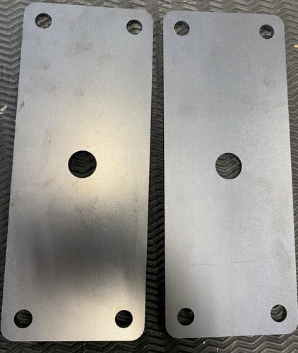 Rsj end plate with bolt - plate,