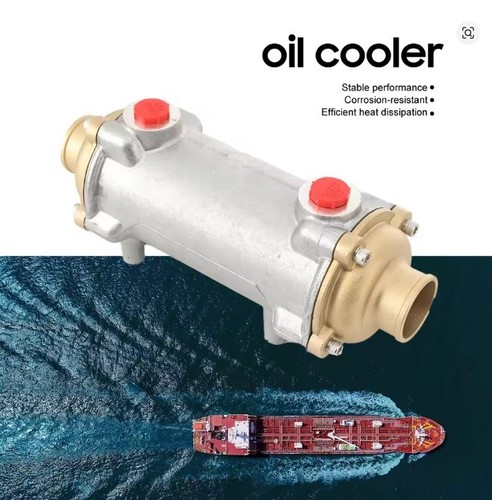 Marine oil cooler - 0.6l, mb170