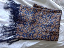 Paisley Opera Scarf -Silk and