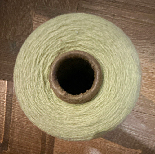 Light green cone yarn - cone, plain
