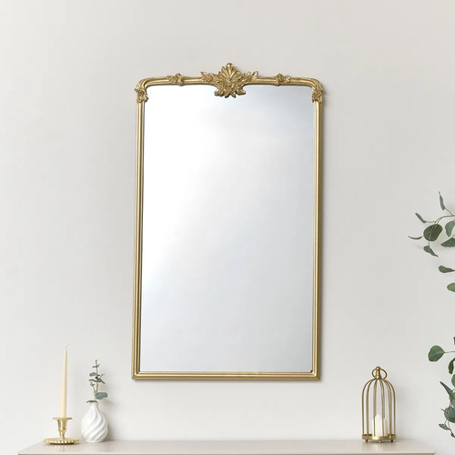Large gold ornate vintage - gold,