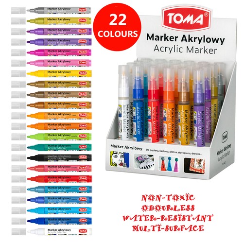 Acrylic paint marker pens - acrylic,