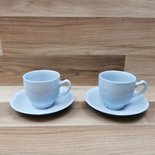 2 x Johnson Brothers Greydawn Cups and Saucers