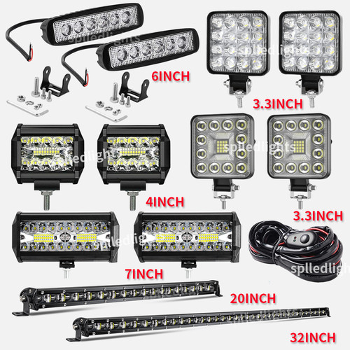 12v car led work light - led, bar