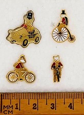 Rupert Bear Riding Pin Badge