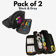 2x Large Pencil Case Pouch