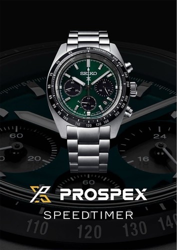 Seiko prospex speedtimer - seiko, solar