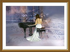 Creative Needlepoint Сross Stitch Embroidery Kit "Melody" DIY Needlework