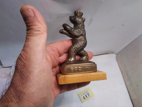 Berlin bear brass - bear,