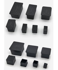 Leg Cap End Square Rubber