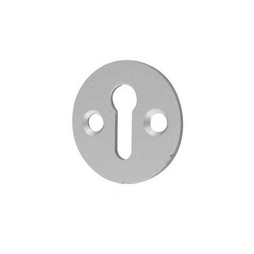 Silver key hole - silver,