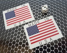 Made In The USA Stickers