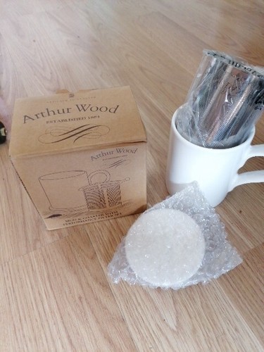 Arthur wood mug - wood, with